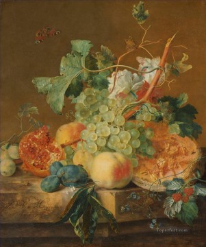 Jan van Huysum Painting - Still Life with Fruit Jan van Huysum